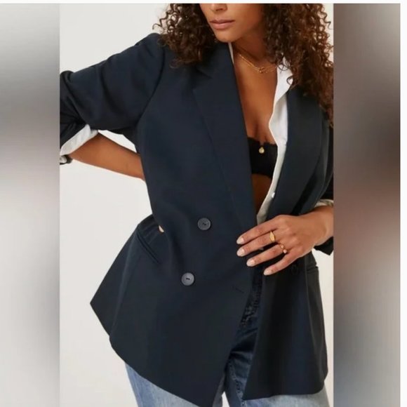Women's Navy Blazer - Picture 2 of 8